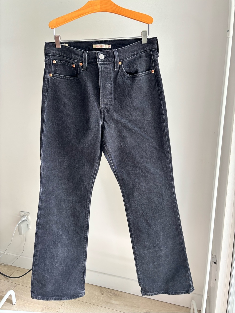 Levi’s Women’s Black Wedgie Bootcut Jeans Size 30
